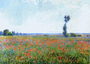 Claude Monet Poppy Field France oil painting art